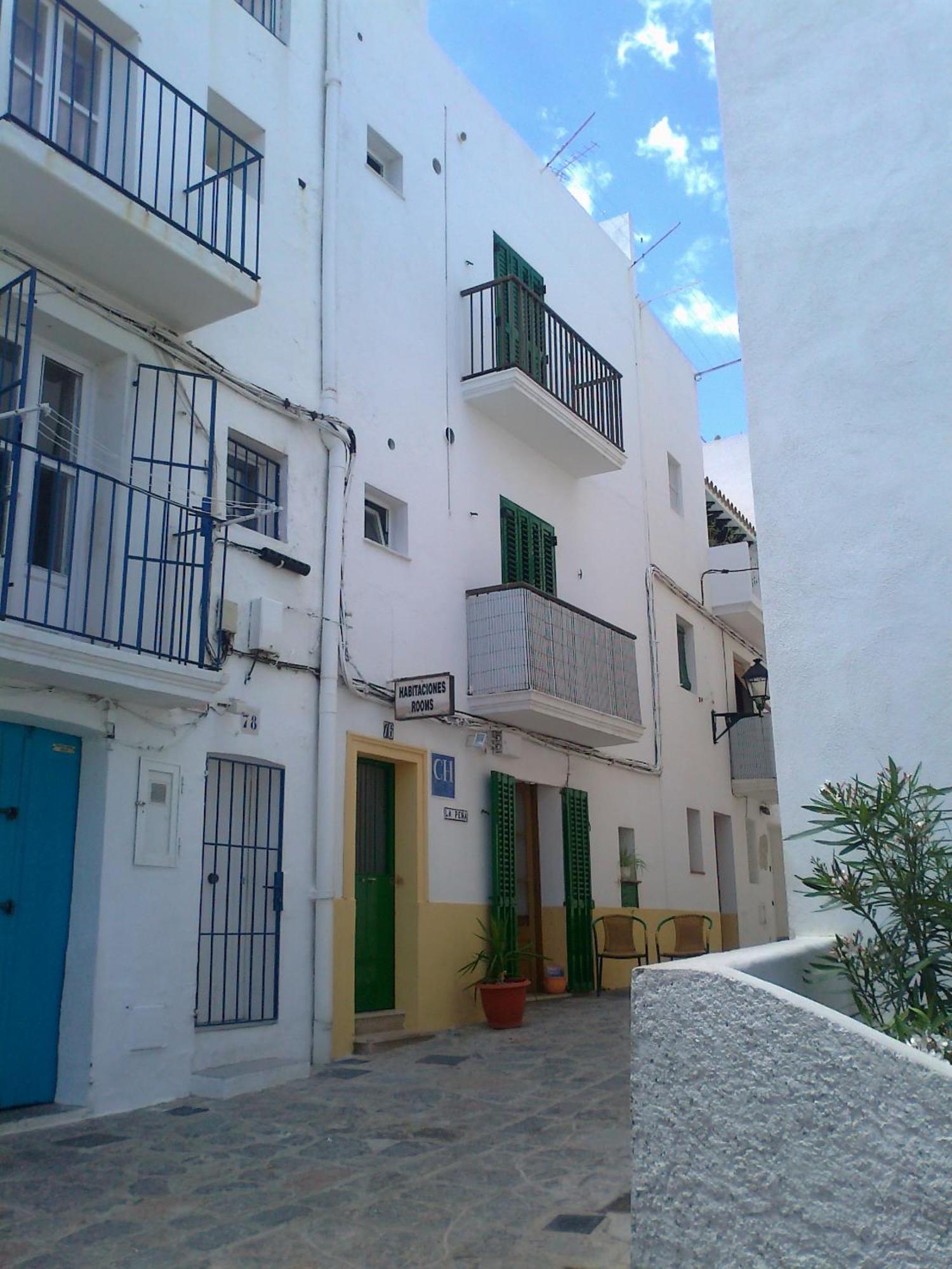 فندق Casa De Huespedes La Pena مدينة إيبيزا المظهر الخارجي الصورة